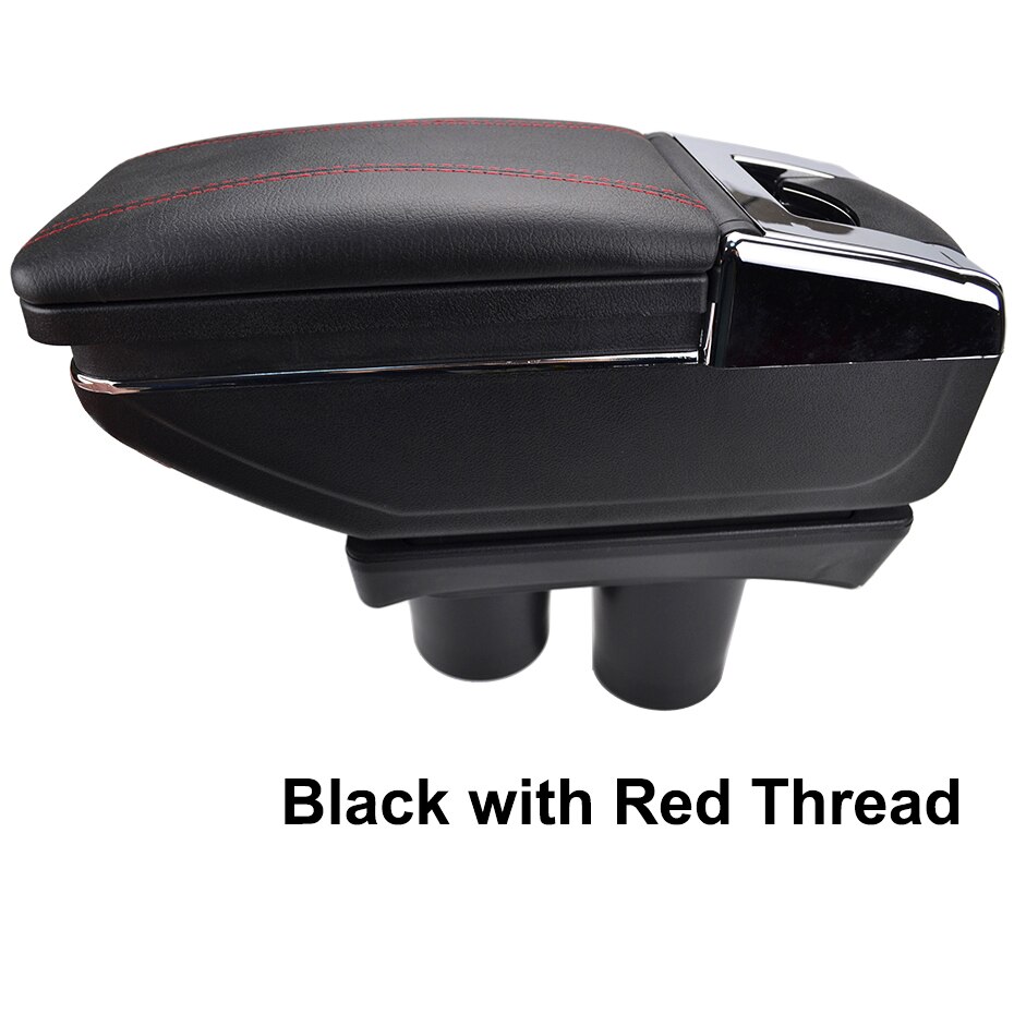 YIWANG Zwart Kunststof Auto Armrest Box Verhoogde Opbergdoos Voor X1 F48 2016-2019,Voor X2 F47 2018 2019 Auto Accessoires Linkerhand Drive
