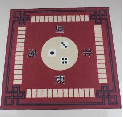 Mahjong Mat Huishoudelijke Mahjong Tafel Doek, Huishoudelijke Tafelkleed 4 Kleur Optioneel: Rood