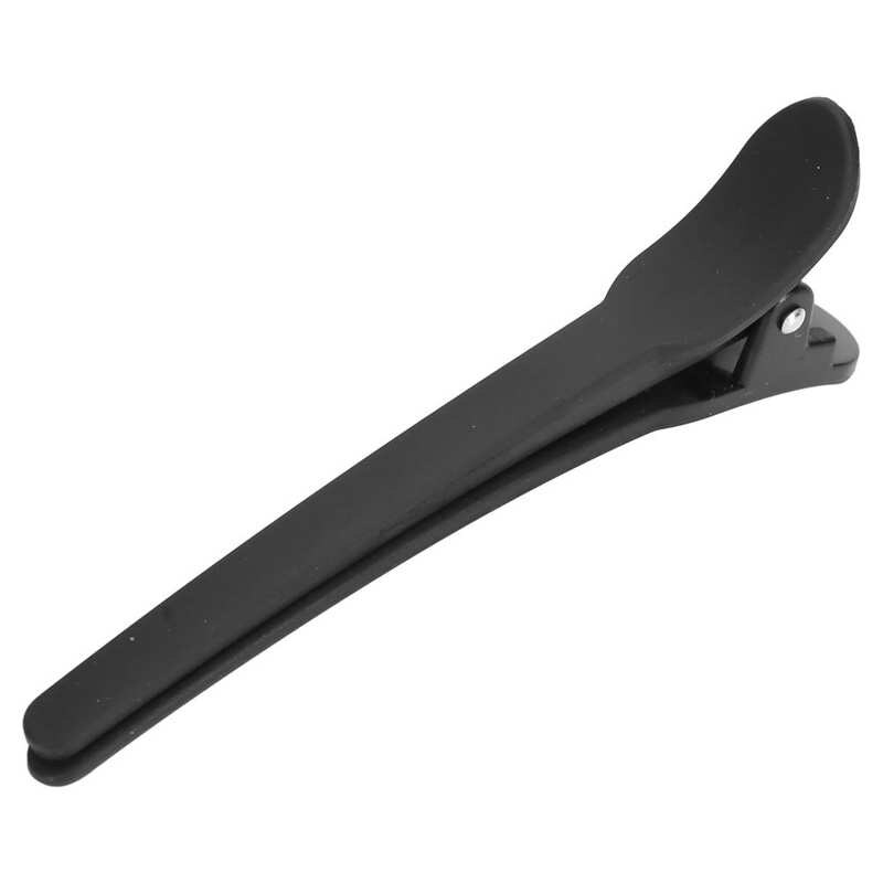 Pinza para el pelo relajante , herramienta para el pelo de pico de pato mate, Clip para salón de peluquería, pinzas de corte, herramienta de peinado