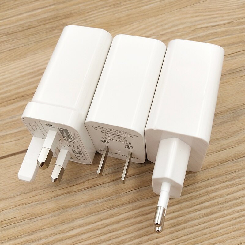 Huawei Mate 30 Pro Supercharge Charger 40W Eu/Us/Uk Snelle Lading Usb Muur Adapter Type Kabel voor P20 P30 P40 Pro Nova 5 5T 7 Pro