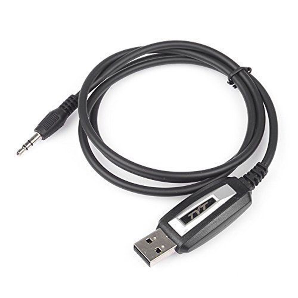 Câble De Connexion Casque Avec Bouton PTT Pour Radio Talkie-walkie (UV-5R, Etc.) - Longueur 90 Cm