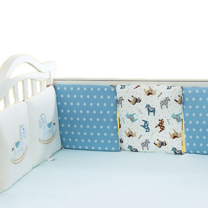 6 Stks/partij Baby Bed Bumper In De Wieg Baby Kamer Decoratie Crib Protector Voor Kids Bumper Peuter Pasgeborenen Bed Beddengoed set