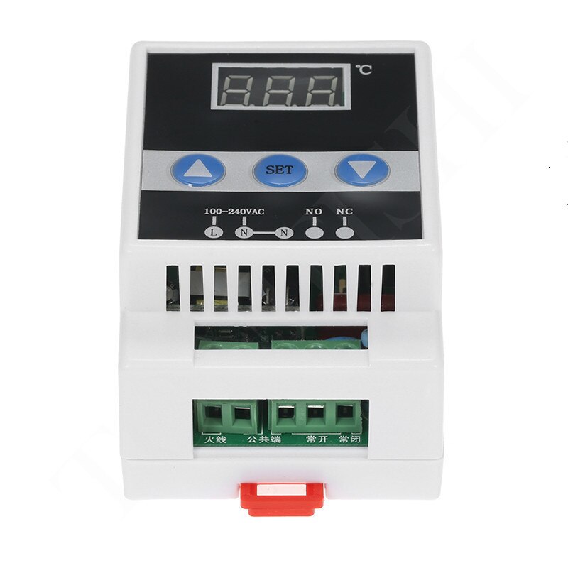 Rail temperatuurregelaar digitaal digitaal display temperatuurregelaar temperatuurregelaar schakelaar thermostaat