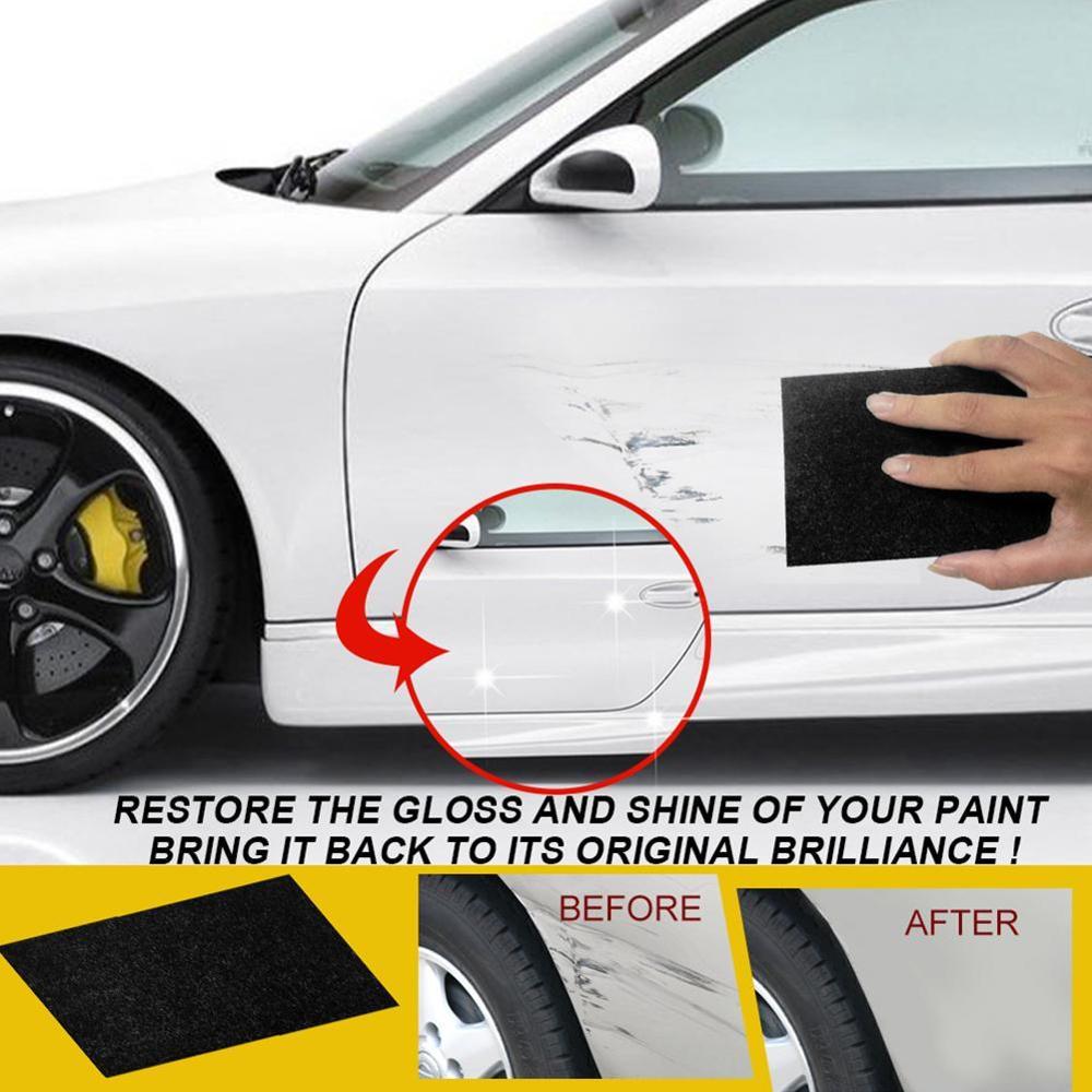 Car scratch repair wipes Nano Car Scratch Remover Polish Cloth Light Paint Scuffs Repair