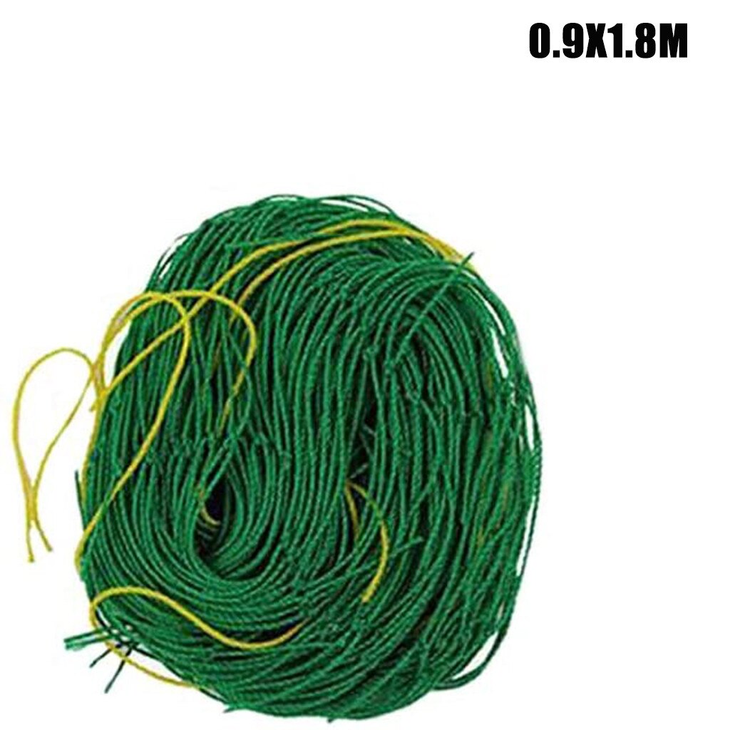 Tuin Komkommer Loofah Plaid Netting Fruit Groente Bloem Wijnstok Planten Klimmen Netto Groene Planten Komkommer Plaid Mesh Groeien Netto #4: 0.9mx1.8m