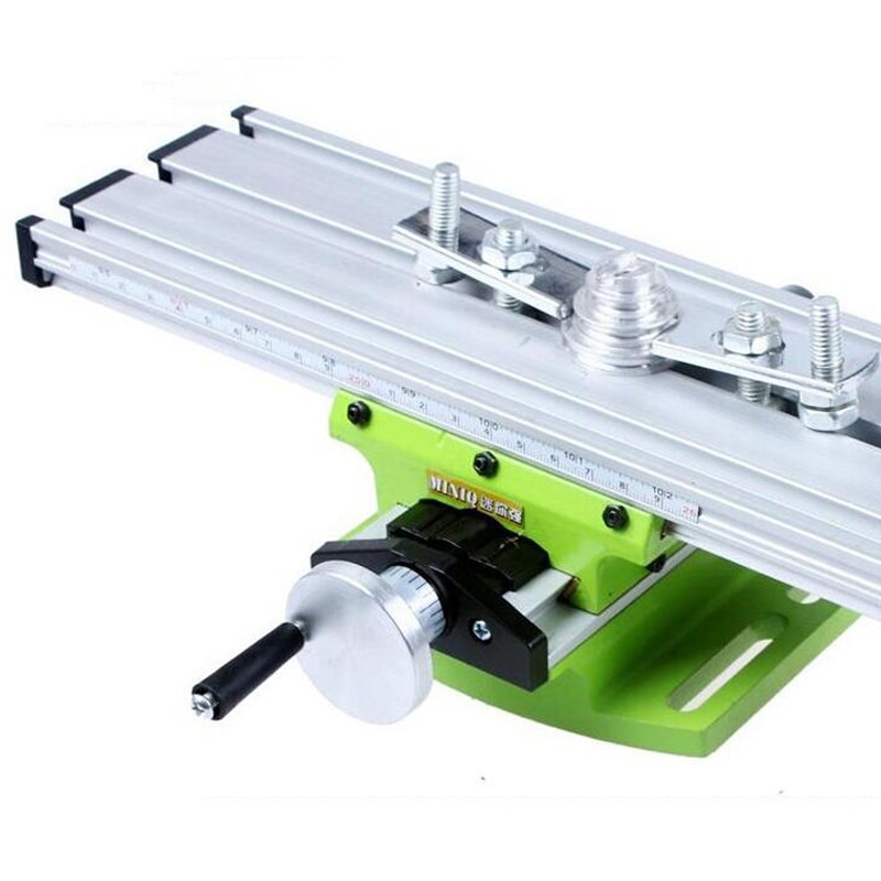 Mini Multifunctional Cross Working Table/ slide table support For Drilling Milling Machine Bench drill stent Tools 1PC