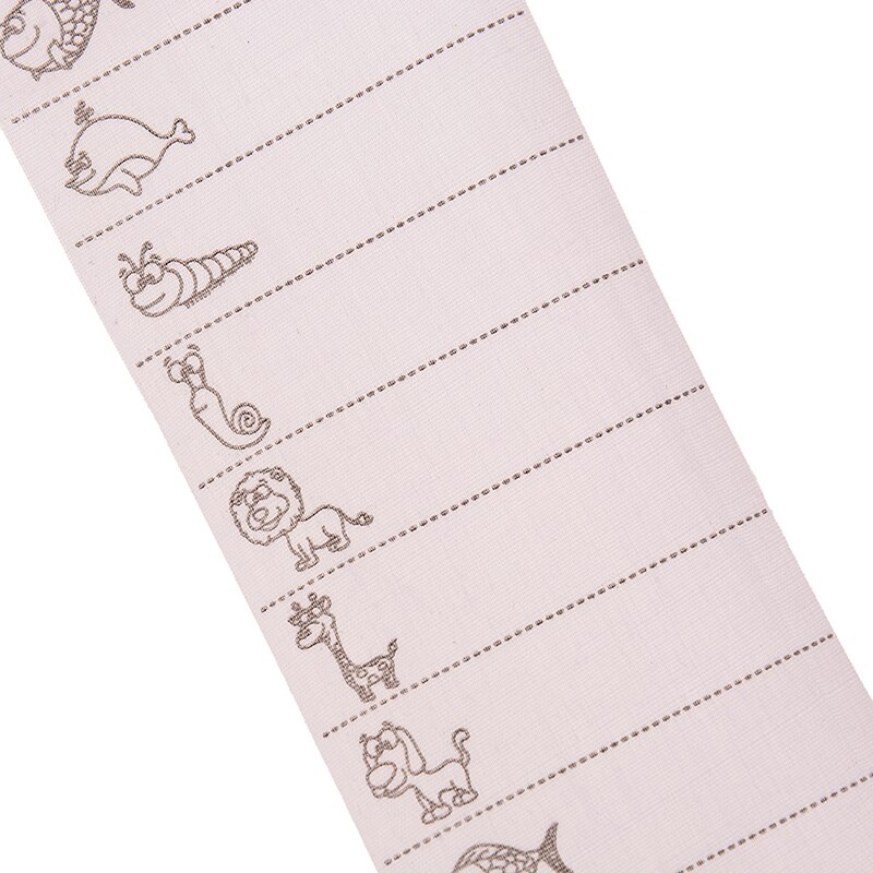 Tela para prendas de vestir etiquetas de ropa 100 unids/pack para la Escuela de Enfermería en Cuidados accesorios de costura para ropa blanco lavable hierro en etiquetas de nombre