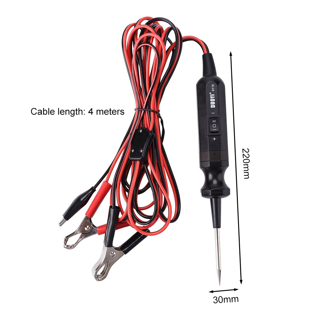 12V 24V Auto Circuit Tester Power Probe Automotive Diagnostic Tools Spanning Elektrisch Lokaliseren Geïntegreerde Power Scanner