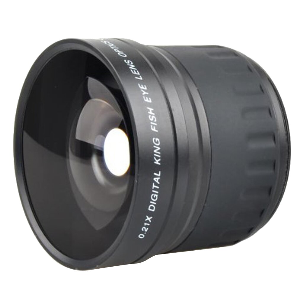 Lentille Fisheye grand Angle 58mm 0,21x, pour Sony Alpha NEX-5 NEX-6 NEX-7 NEX-5N