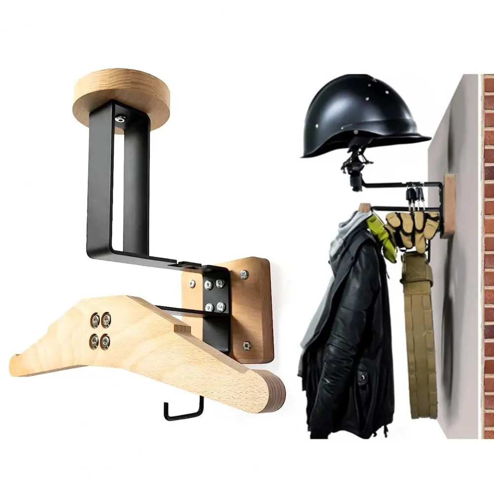 Zauberstab Halterung Motorrad Helm Halfter Jacke Aufhänger Starke Tragende Einfache Installation Getriebe Organizer Radfahren Anzug Lagerung Ra