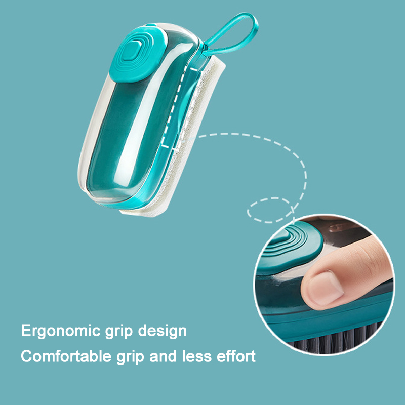 Cocina olla de lavado cepillo suave cocina lavavajillas cepillo de ropa cepillo líquido automático además de cepillo de limpieza