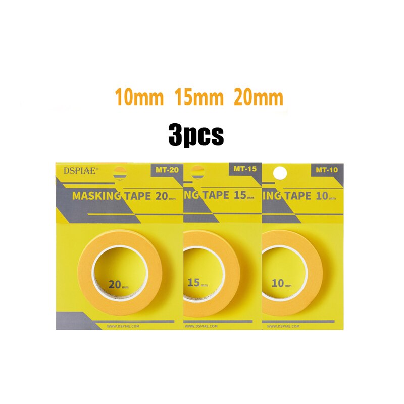 Dspiae Model Afplakband: 10mm 15mm 20mm