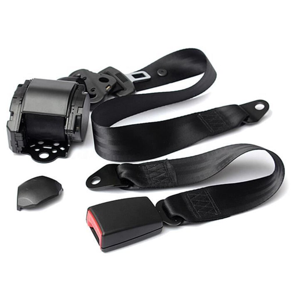 Cinturón de seguridad de tres puntos para coche, retráctil, automático, retracción, accesorios de Interior de coche