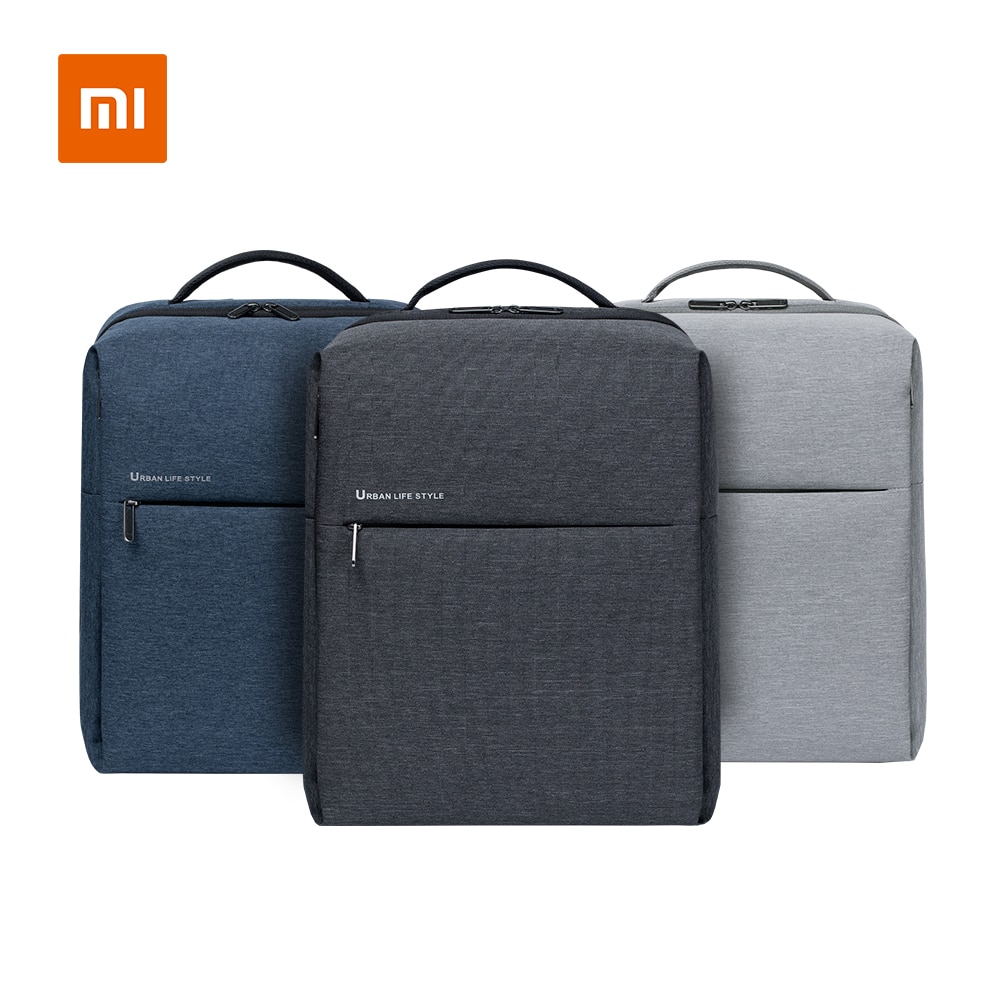 Xiaomi city rygsæk 2 mænds taske afslappet funktionel klassisk business taske 17l stor kapacitet