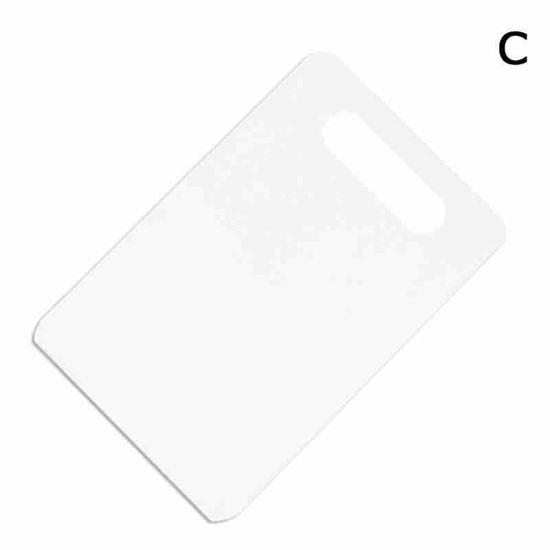 Non-slip Plastic Cutting Board Food Cutting Block Mat Tool Kitchen Cook Supplies Fruit And Vegetable Cutting: C
