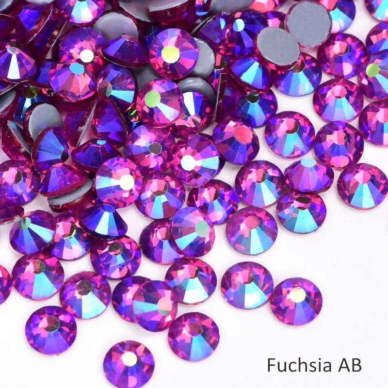 Hotfix Strass Steentjes Glas SS12 3,2mm Lichtpaars - 1440 Stuks Voor Knutselen, Kleding & DIY Decoratie