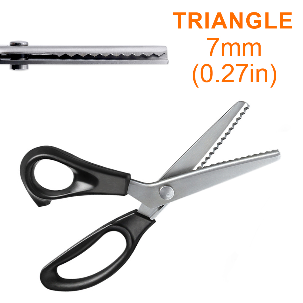 3/5/7Mm Zigzag Naaien Cut Dressmaking Tailor Shear Pinking Schaar Rvs Kant Schaar Leer craft Stof Schaar