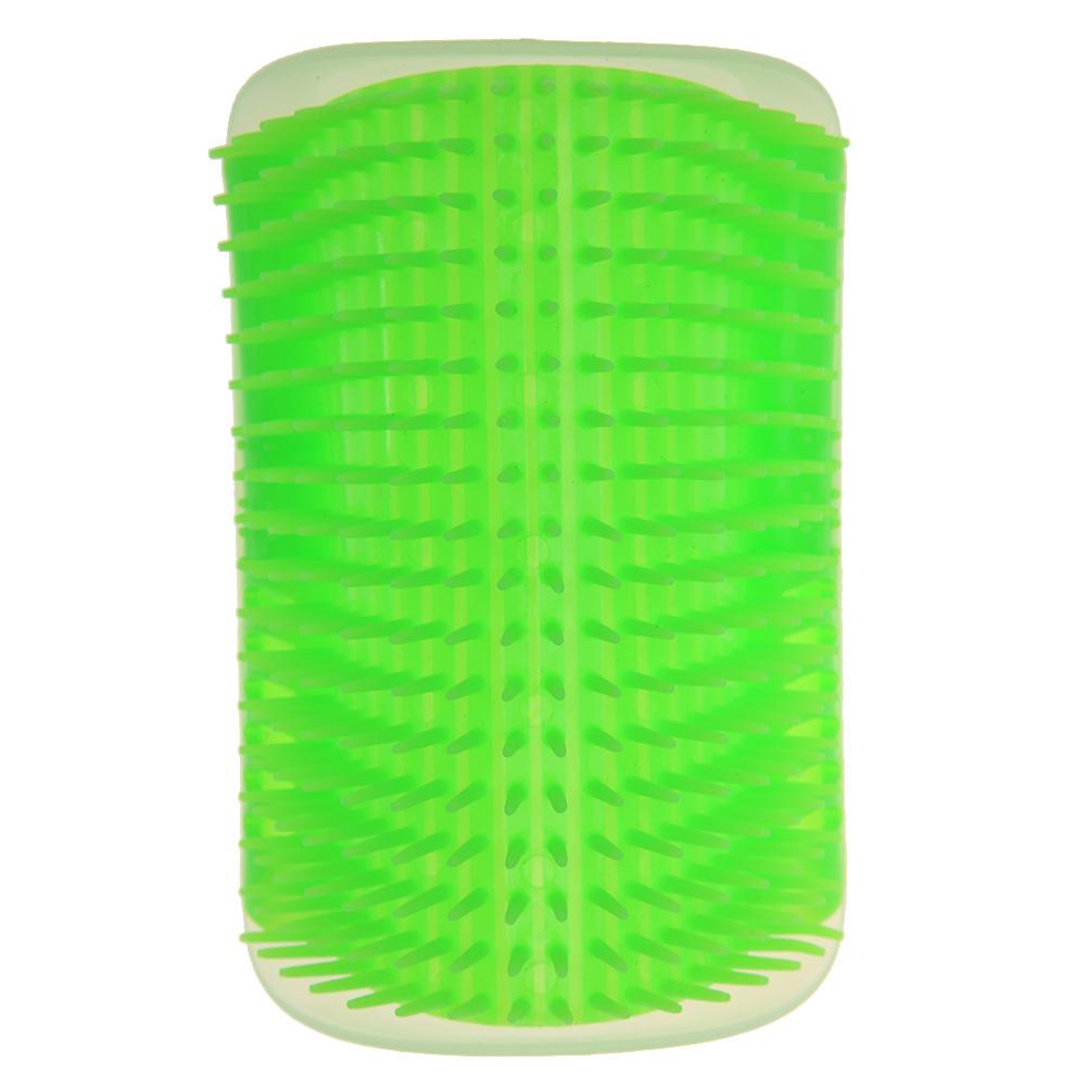 Peigne pour animaux de compagnie bleu chat coin toiletteur gratter brosse à frotter épilation pour animaux de compagnie Massage coupe toilettage pour animaux de compagnie fournitures de nettoyage: green