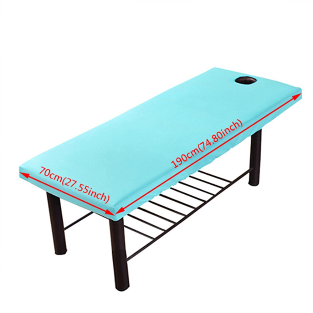 6 kleuren beautybedovertrek voor schoonheidssalon massage elastische spa bedtafel salon bank beddengoedovertrek 190 x 70cm