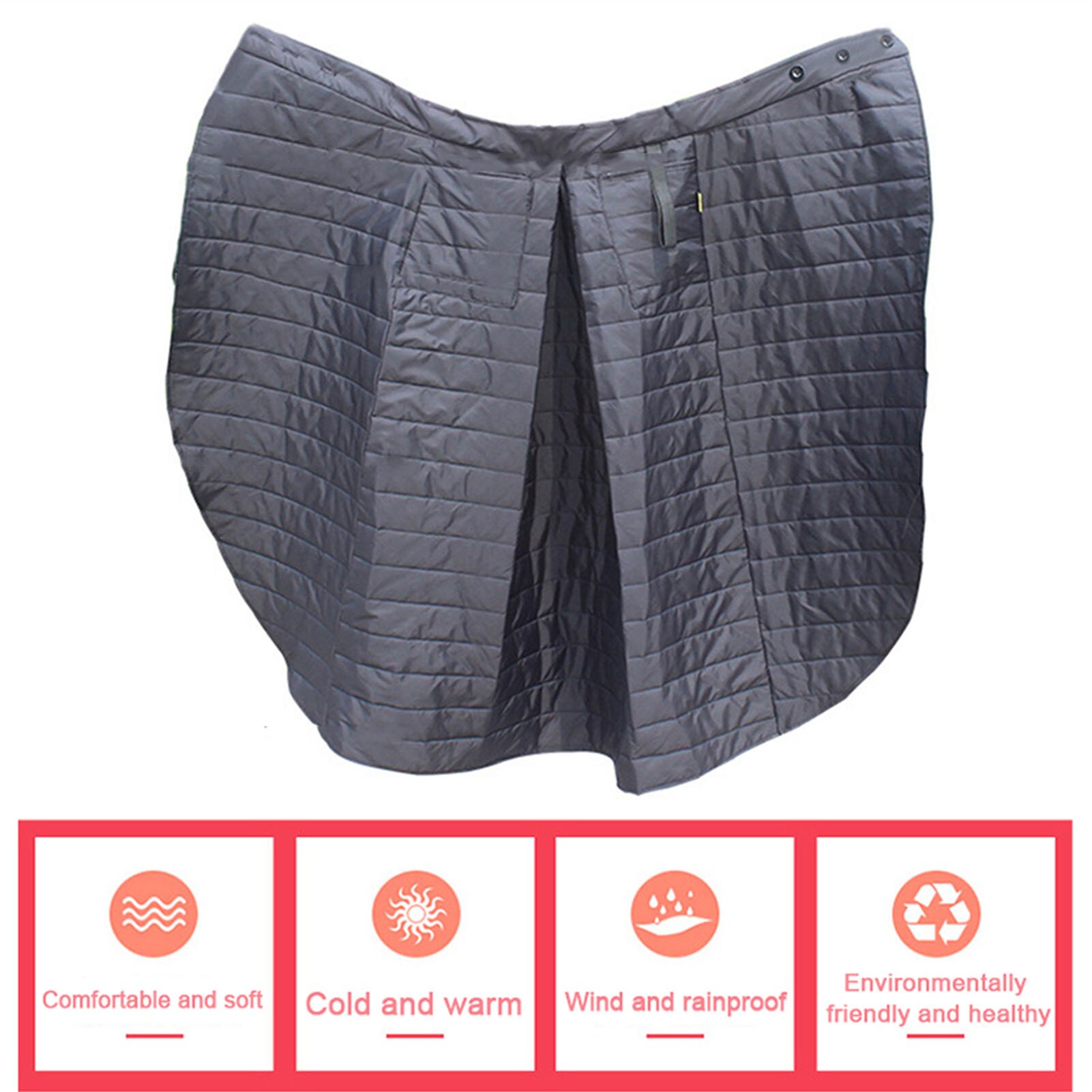 Motorfiets Waterdicht Winddicht Been Cover Winddicht Warm Been Lap Schort Met Stuur Moffen Voor Scootmobiel