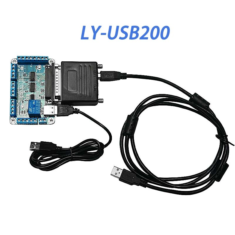 LY-USB200 CNC MACH3 USB To Parallel LPT Port Converter Adapter 6 Axis Controller Mach3 Parallet Port TO USB