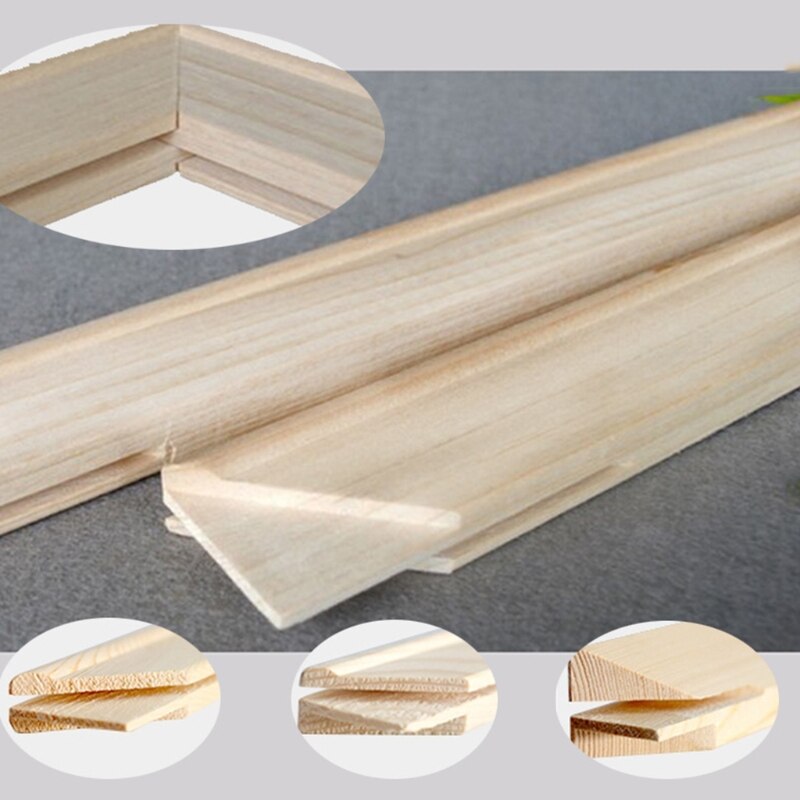 Kit de cadre Tenon en bois massif, pour toile, peinture à l&#39;huile, impression murale, accessoires d&#39;étirement, affiche, peintures diamant, maison