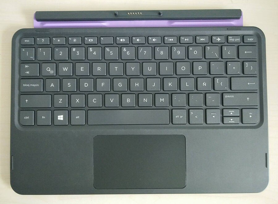 Laptop Keyboard for HP Pavilion X2 10 - US Standard Layout - Replacement Keyboard: Purple