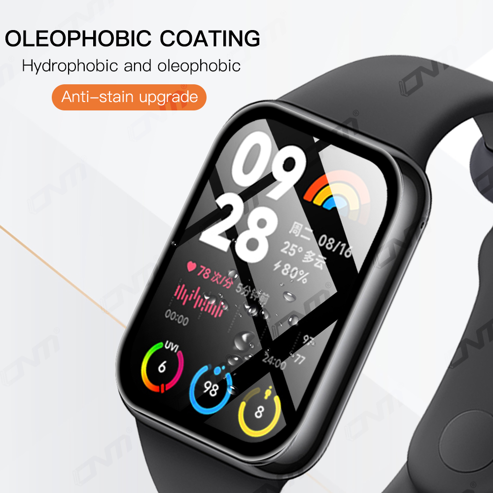 20D Screen Protector for Xiaomi Mi Band 8 Pro Flexible Soft Protective Film for Mi Band8 Pro Full Coverage Film Not Glass