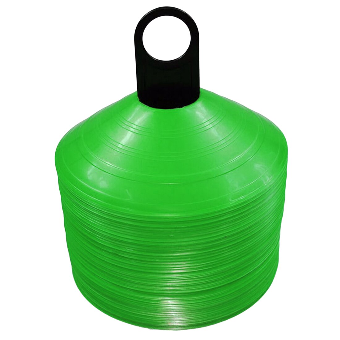 10 unids/lote 19cm conos marcador discos fútbol y entrenamiento para deportes accesorios de entretenimiento