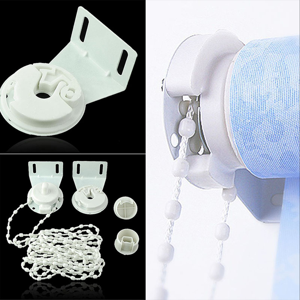 Eco-Friendly Metal Roller Blind Fittings Brackets Heavy Duty Replacable Curtain Accessories Standard Roller Blinds Home Textile
