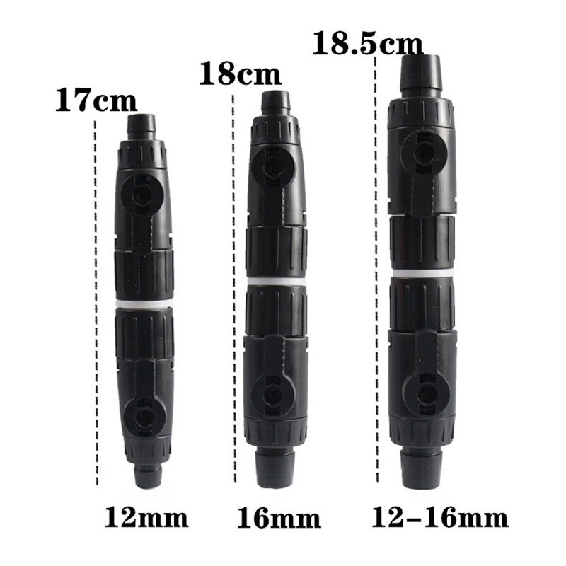 12/16Mm Dubbele Tap Quick Release Connector Aquarium Tuinslang Ventiel Aquarium Filter Connector Aquarium Accessoires