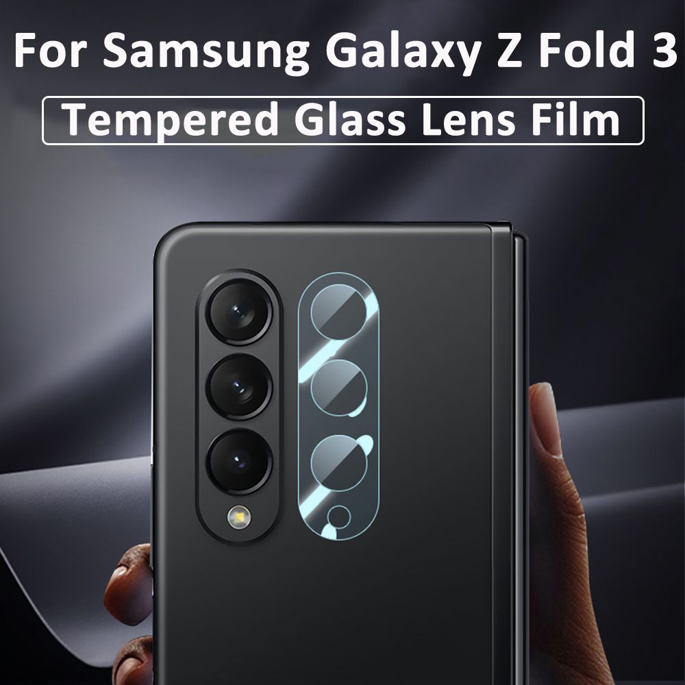 2 Stuks Anti Scratch Dekking Camera Accessoires Beschermende Gehard Glas Protector Lens Films Voor Samsung Galaxy Z Vouw 3