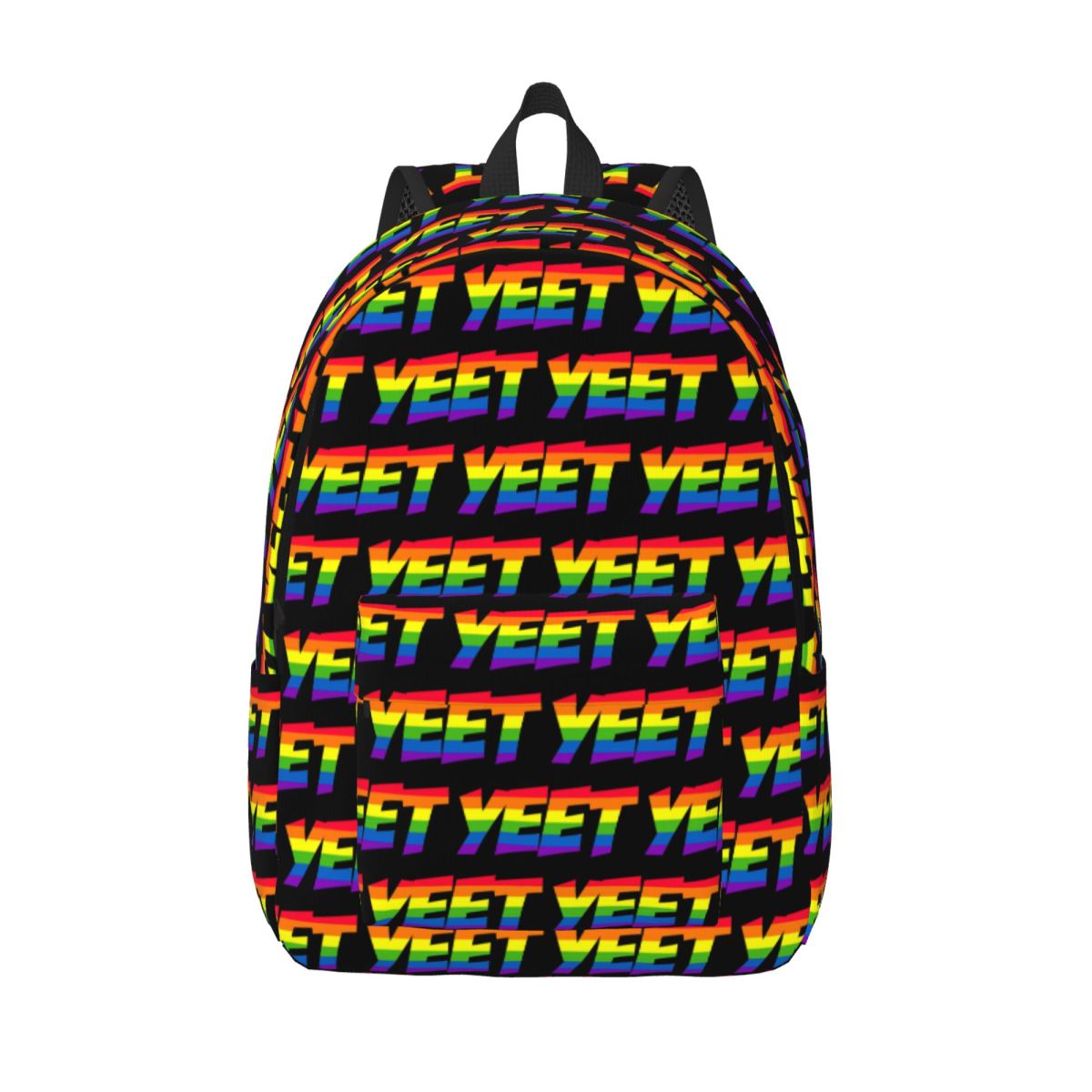 Custom Jey Uso Yeet Classics Canvas Backpack for Men Women School College Students Bookbag Fits 15 Inch Laptop Bags