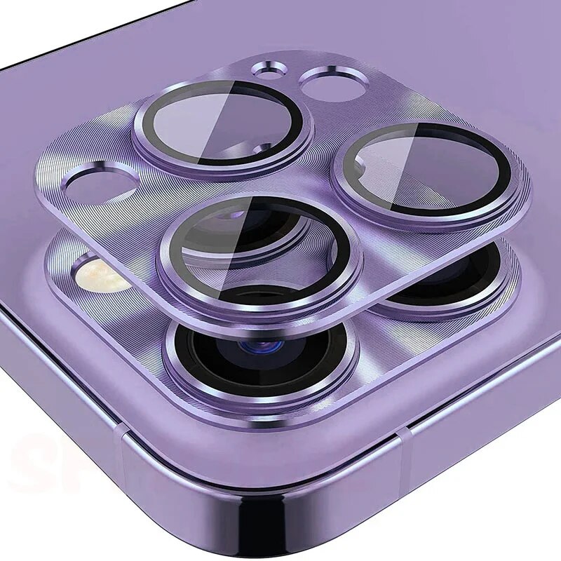 Camera Lens Protector voor iPhone 11 15 14 12 13 Pro Max Titanium Metalen Camera Cover Scherm Metaal Glas Voor iPhone 14 15 Pro MAX