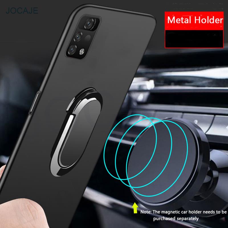 2 In 1 Zachte Siliconen Magnetische Stand Telefoon Case Voor Umidigi A11 Pro Max Gehard Glas Screen Protection Flim Back cover Capa