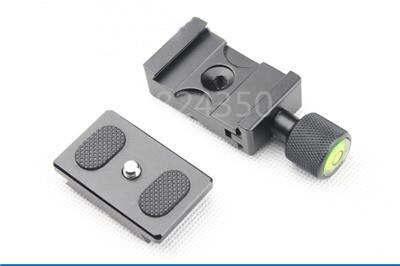 Digitale SLR Camera 2in1 1 set 1 STKS 30mm Quick Release Plaat + 1 STKS Metalen Klem voor Benro Arca Swiss Benro Kirk Statief K30