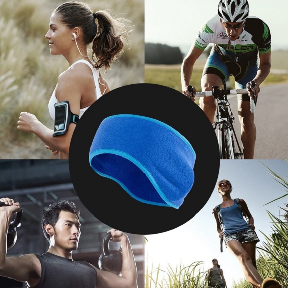Oor Warmer Hoofdband Winter Fleece Oor Band Covers, koud Weer Running Oorwarmers Voor Fietsen Sport Voor Mannen Vrouwen Hoofdband