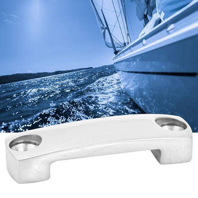 4Pcs Boat Fender Lock Eye Strap Loop Tie Down Anchor Rope Yacht Deck Fitting 316 Stainless Steel Boat Accessories Marine