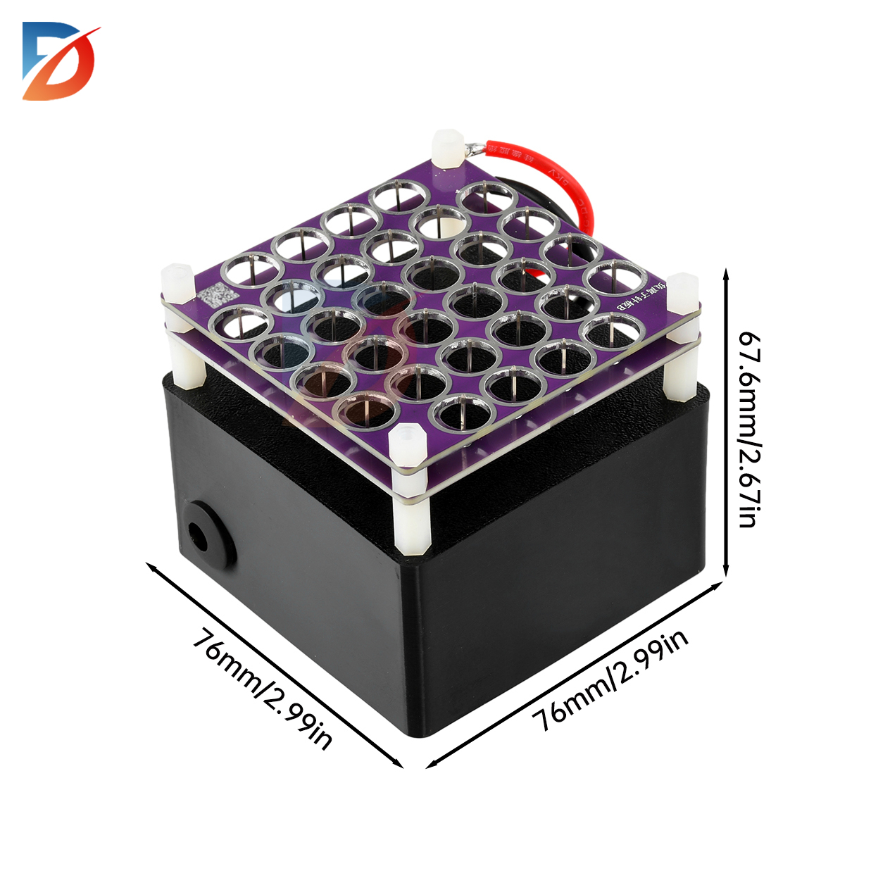 DC12V Negativ-Ionen-Generator, Ionen-Generator, Luftreiniger, Rauchentfernung, Staubentfernung, hohe Konzentration, negativer Ionen-Generator