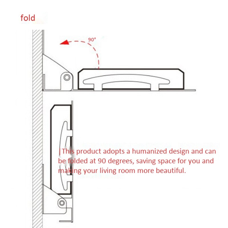 Foldable Wall-Mounted Set-Top Box Rack Router Bracket Rack Network Set-Top Box Bracket