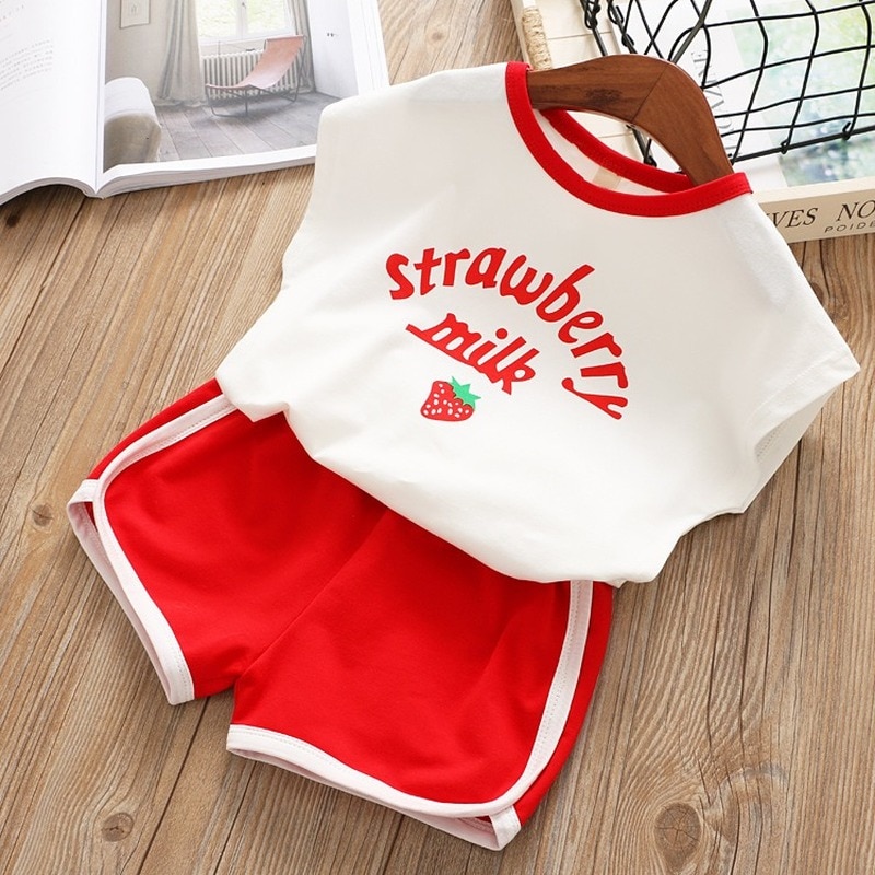 Zomer 2 Stuks Peuter Meisjes Kleding Set Kids Baby Meisje Bloemen Top T-shirt Broek Outfits Sets Kleding 2 3 4 5 6 7 8 Jaar
