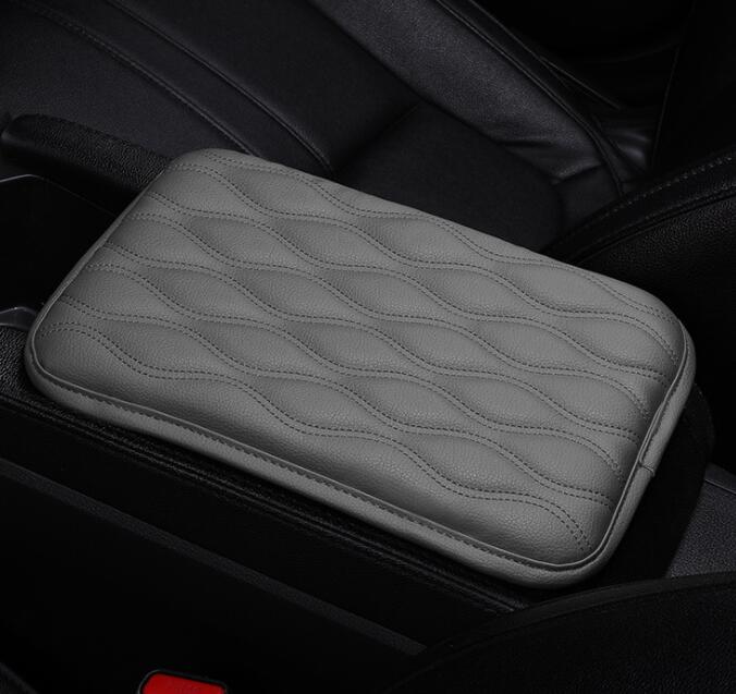 Black Center Console Armsteun Voor Voertuig Deksel Fit Voor Vw Polo 6R Jetta Golf MK4 Bora Beetle Passat B5 skoda Octavia Lavida: Armrest Pad Gray