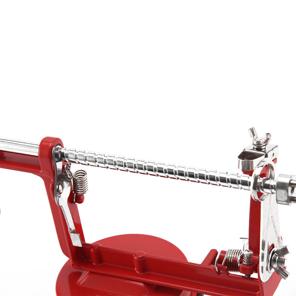 Pelador de manzanas CellDeal 3 en 1, pelador de fruta de pera de acero inoxidable, Corer cortador de cocina, máquina peladora, herramienta creativa de cocina