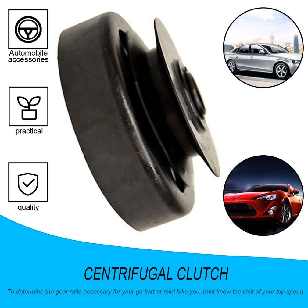 Cinturón de ABS estilo Go Kart, pieza de 3/4 "", 3/16 ", llave utilizada sobre todo en Mini bicicletas, embrague centrífugo con polea