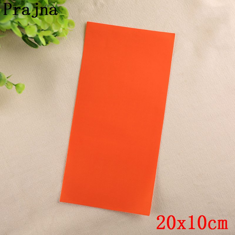 Prajña Zelfklevende Patches Doek Sticker Gratis Cut Diy Reparatie Donsjack Kleding Regenjas Umbrel Decoratie Kleuren Beschikbaar: orange