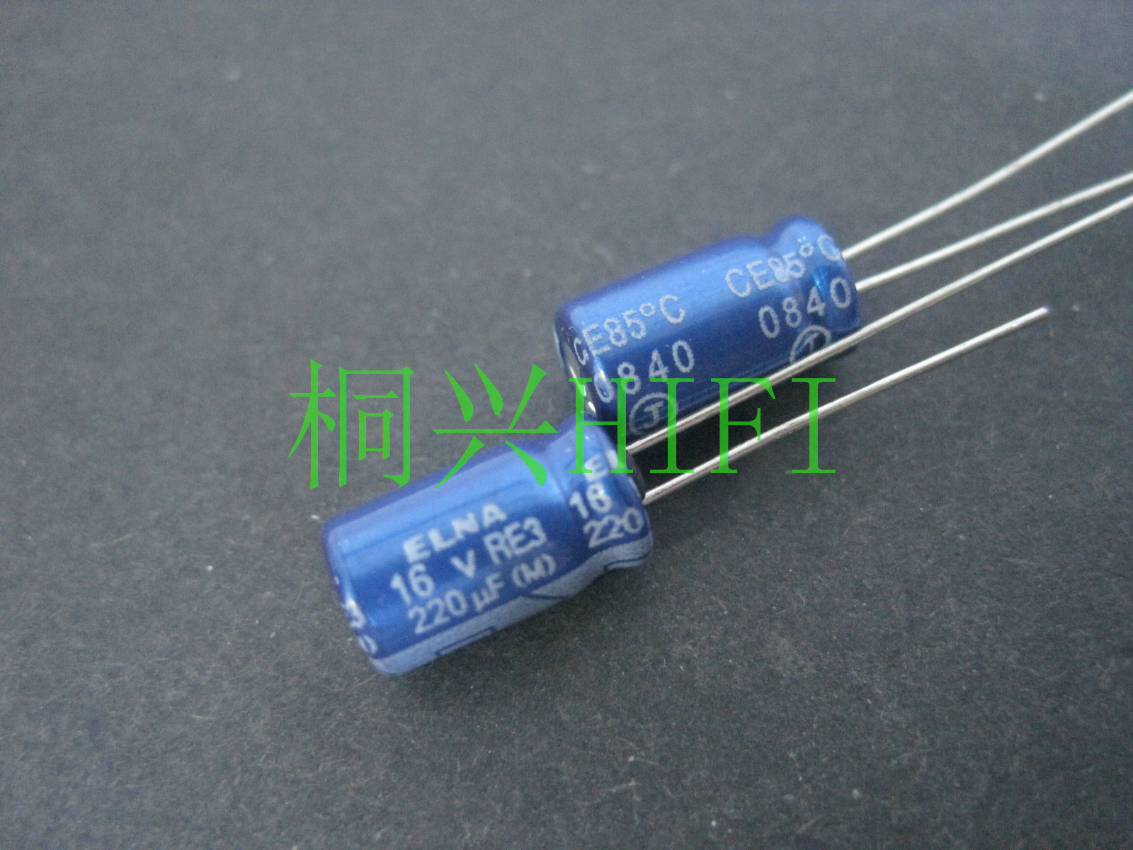 50x Electrolytic Capacitor - 220uF 16V - 6.3x11mm - Audio Grade - for Amplifiers