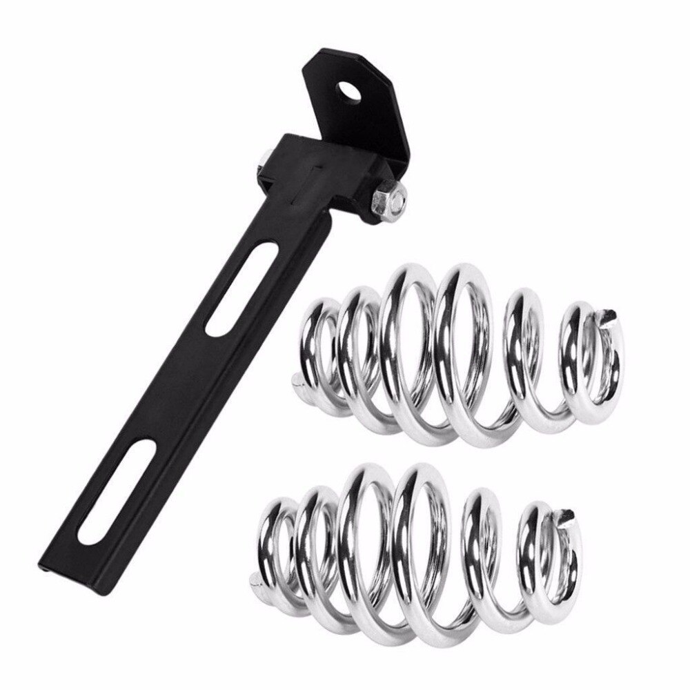 Uniwersalny motocykl jednoosobowe miejsce 3 ''sprężyny wspornik montażowy podwójny sport rower krążownik Bobber siekacz turystyka Atv skuter