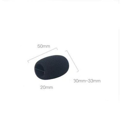 XRHYY 5 Pack Soft Thicken Non-Toxic Waterproof Studio Foam Microphone Cover Head Protective Conference Microphones Sponge Cap: Red
