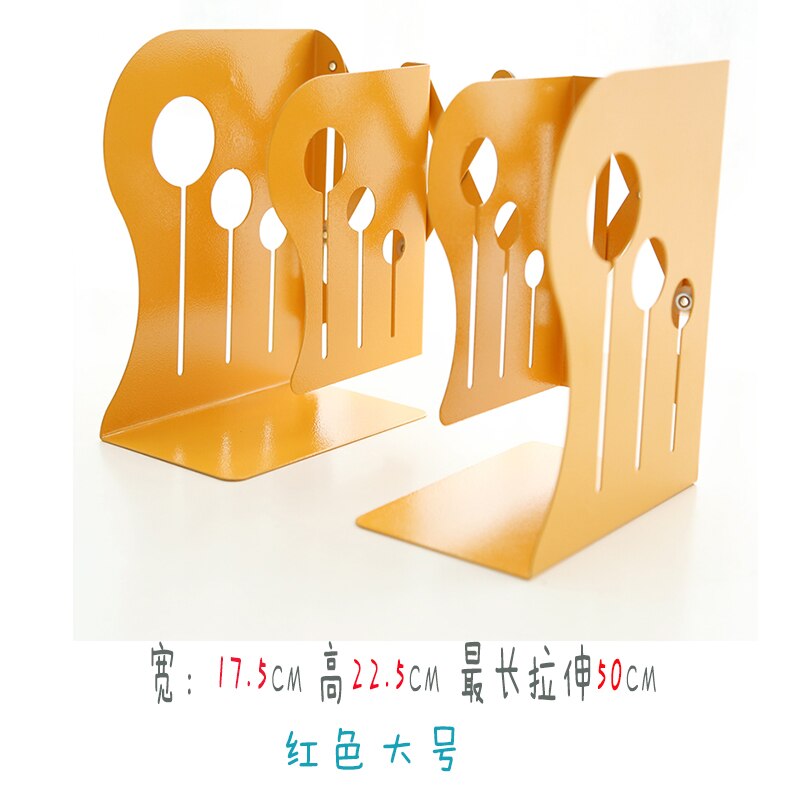 Simple and retractable bookshelf folding book clip book block for students to set up things for children