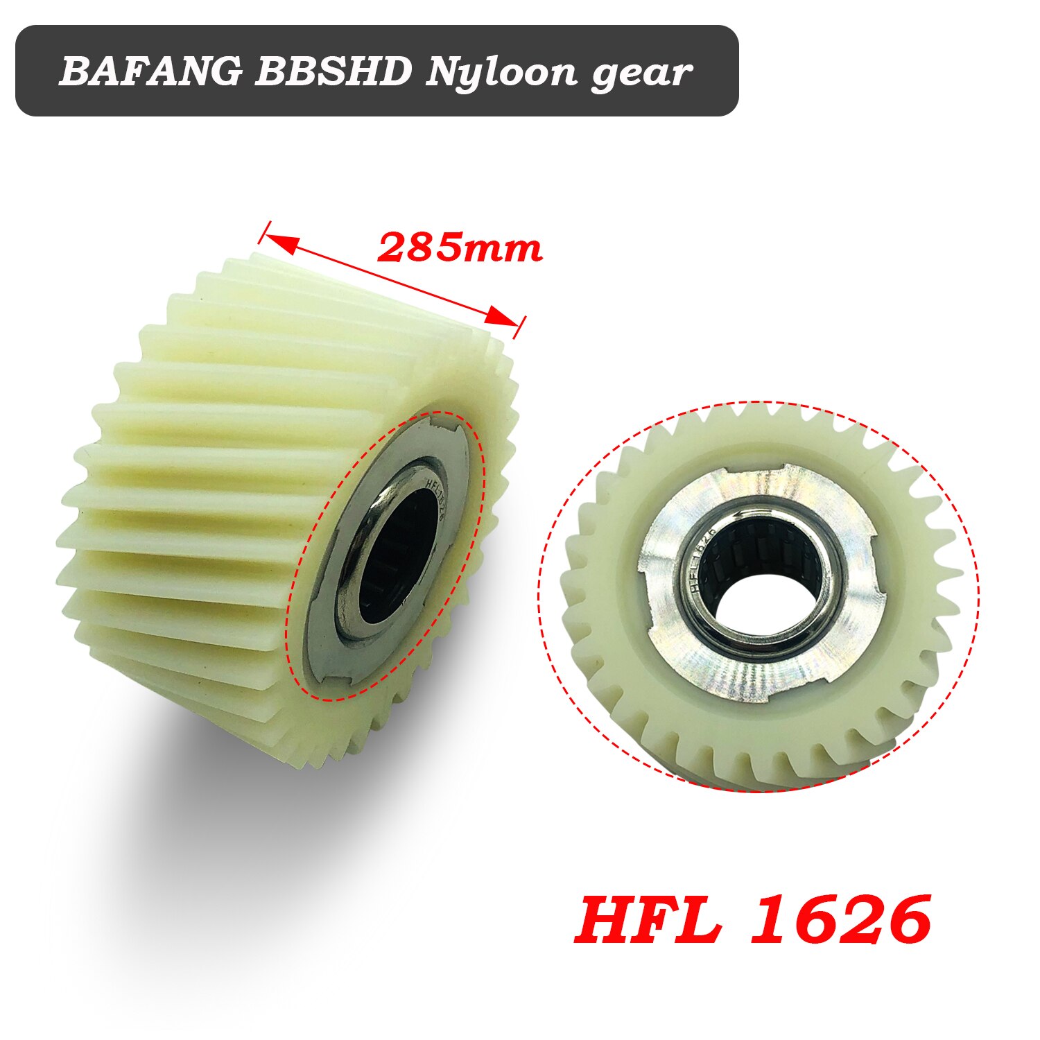 Ejoyqi bafang 8 fun bbs 01 bbs 02 bbshd motor nylon gear intern gear el-cykel mid center drive motor kit